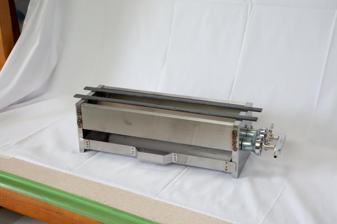 ２台セット 焼き鳥 ガスグリラー キャンピングカー 道の駅 模擬店 文化学園祭り