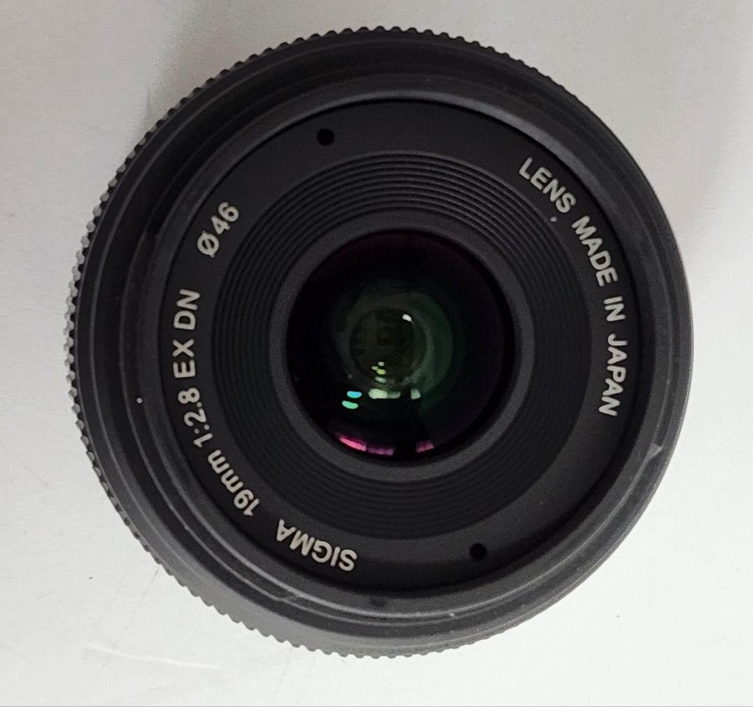 SIGMA 19mm F2.8 EX DN マイクロフォーサーズレンズ