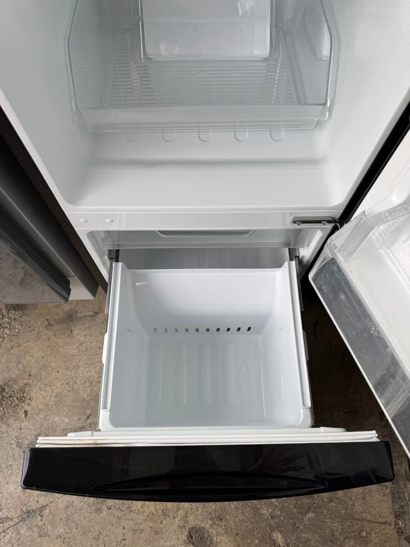 東芝 冷蔵庫 GR-R15BS(K) 2020年製 2ドア 右開き 183L