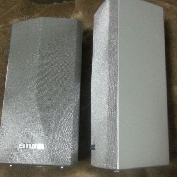 【本日お薦め品】AIWAミニスピーカー4点セット