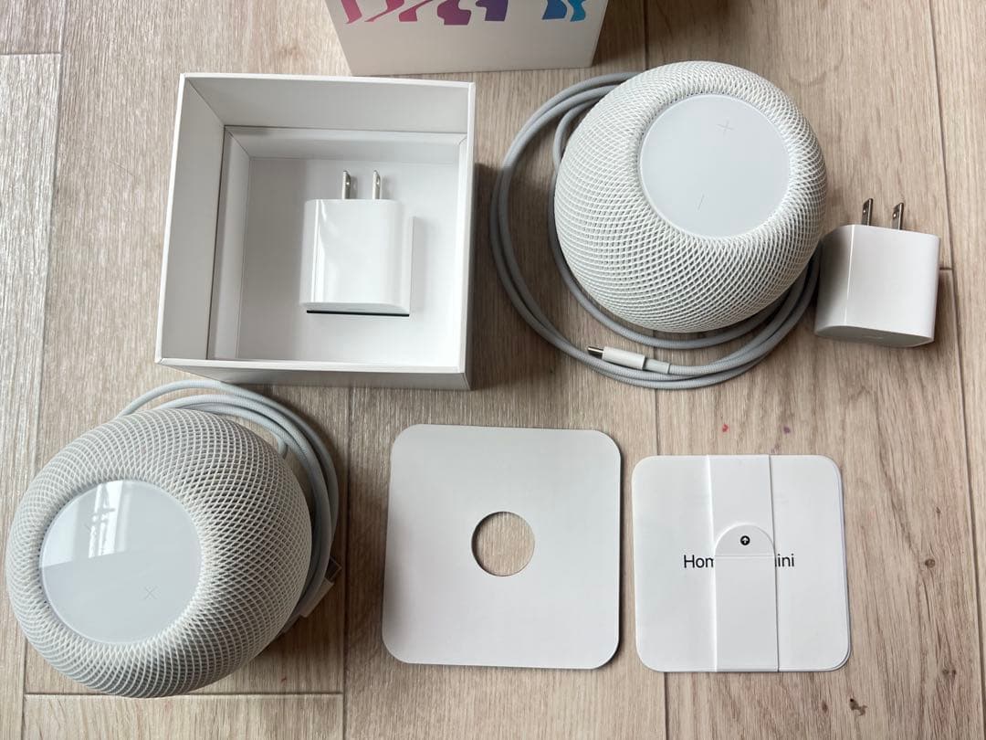 Apple Pod mini ホワイト2個セット