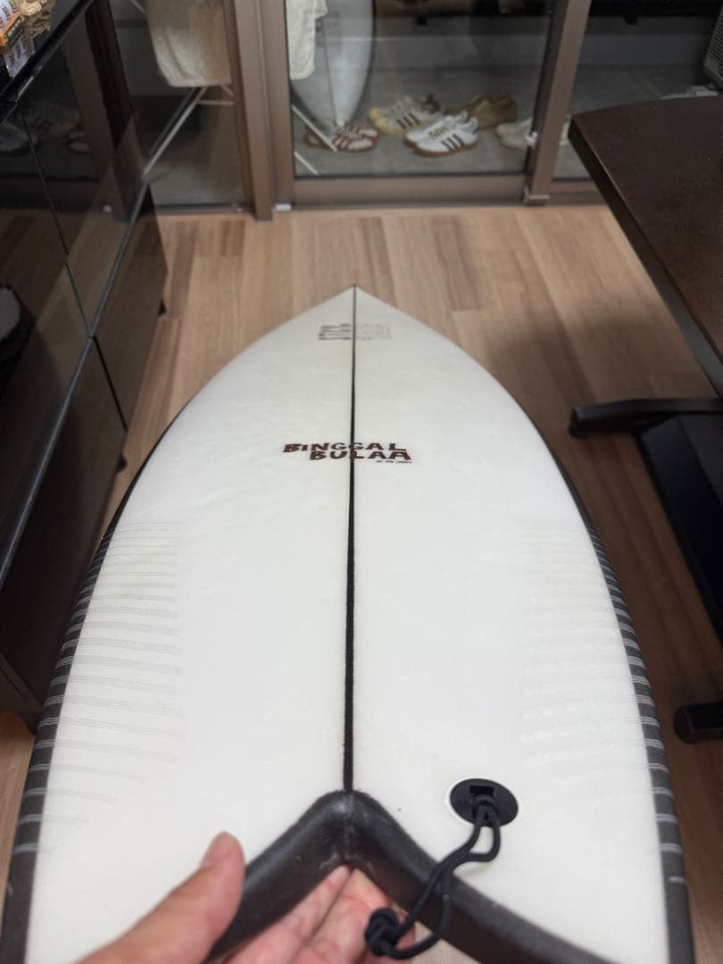 ステイシー　ミッドレングスツイン　ニットケース　フィン付　6'4