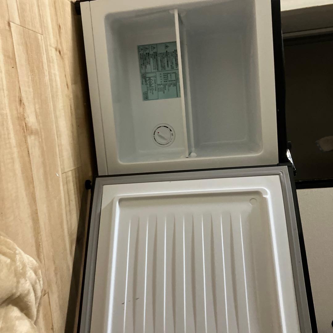 ブラック 冷凍庫　小型　S-cubism