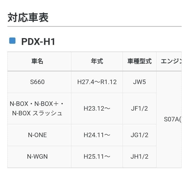 POWER DRIVE for HONDA ホンダ専用サブコン　S07Aターボ用