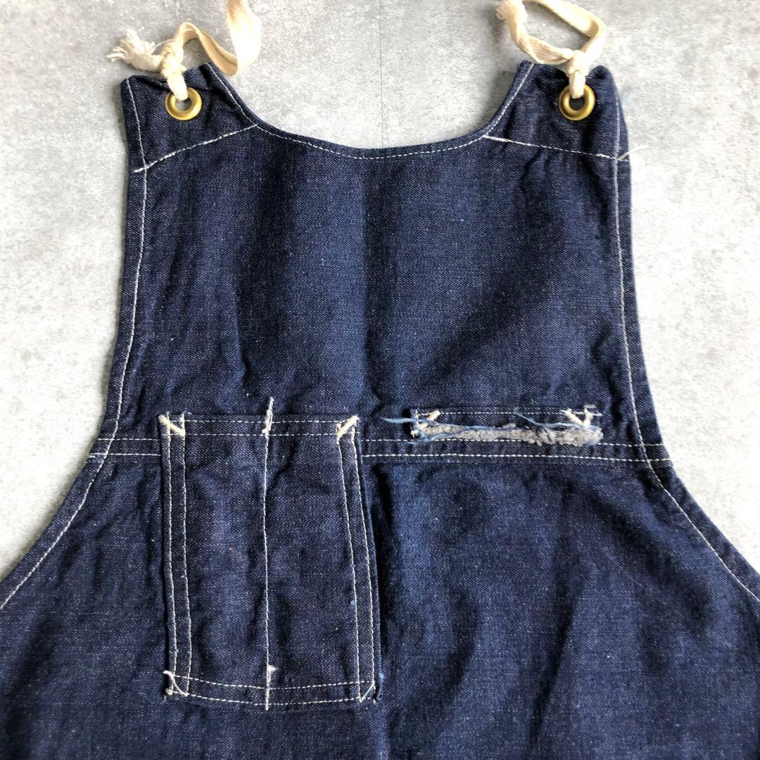 〜50s CARTER’S インディゴデニム エプロン ワーク エンジニア