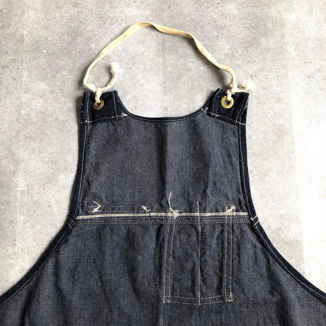 〜50s CARTER’S インディゴデニム エプロン ワーク エンジニア