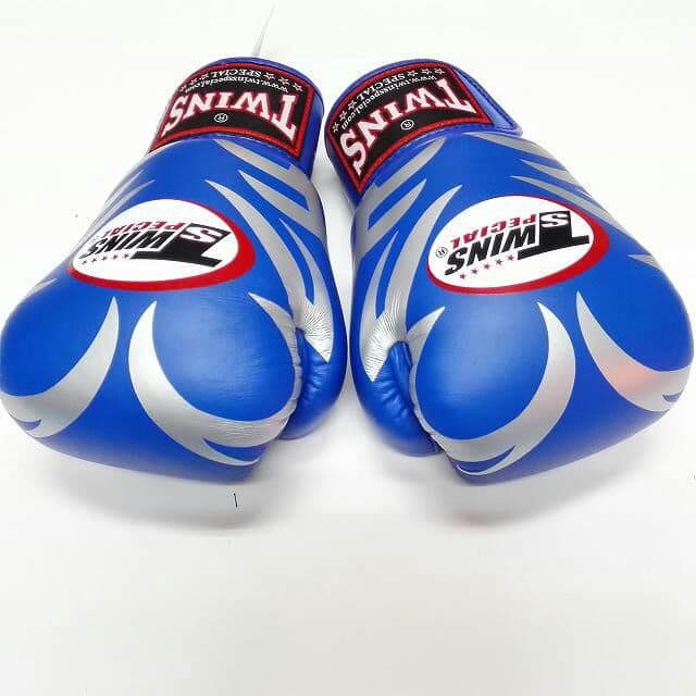 新品 正規 TWINS 本格ボクシンググローブ 本革製 サイズ選択 Ｔ青銀