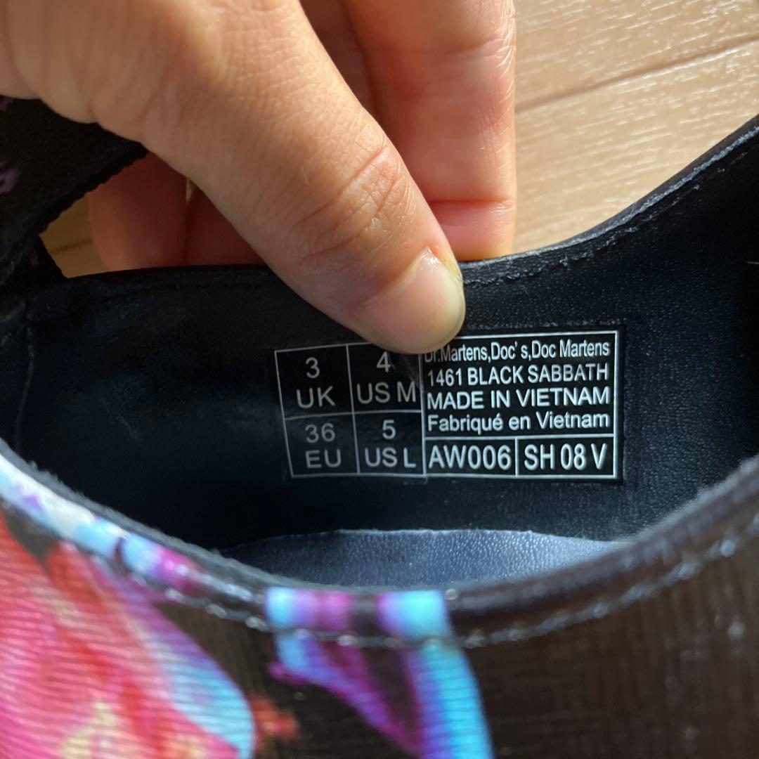 DR. MARTENS BLACK SABBATH ドクター　マーチン　サバス