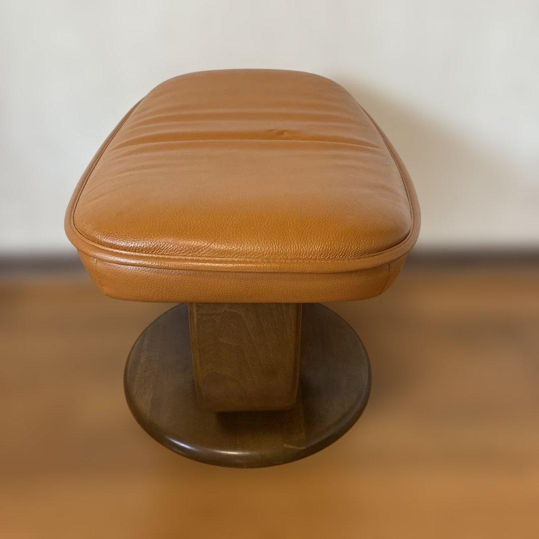 karimoku(カリモク家具) 本革 オットマン ② RT5106