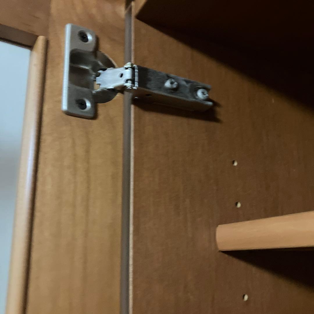 天然木使用　国産　食器棚