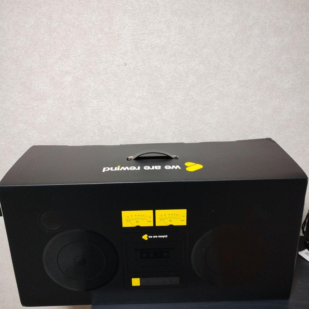 we are rewind boom boxカセットプレーヤー