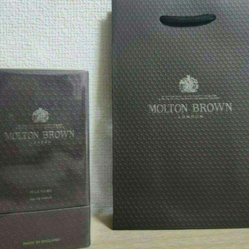 新品 未開封 モルトンブラウン ミルクムスク オードパルファン 100ml