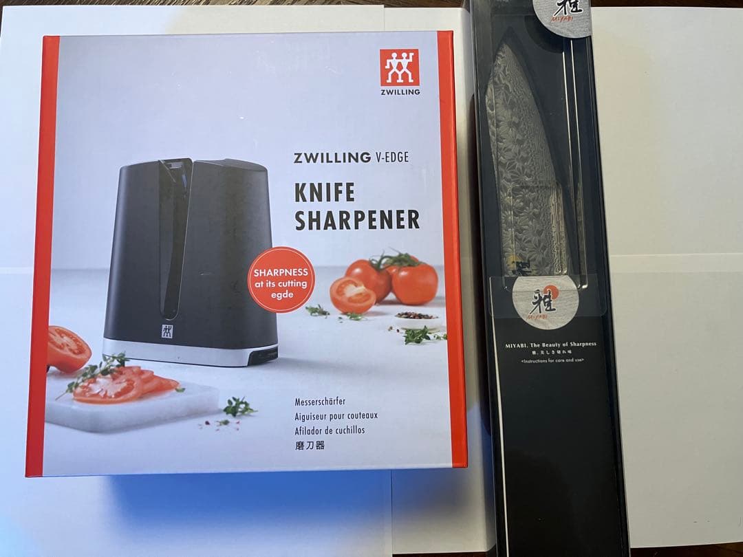 包丁　MIYABI 雅　800DP Rocking 180 シャープナーセット