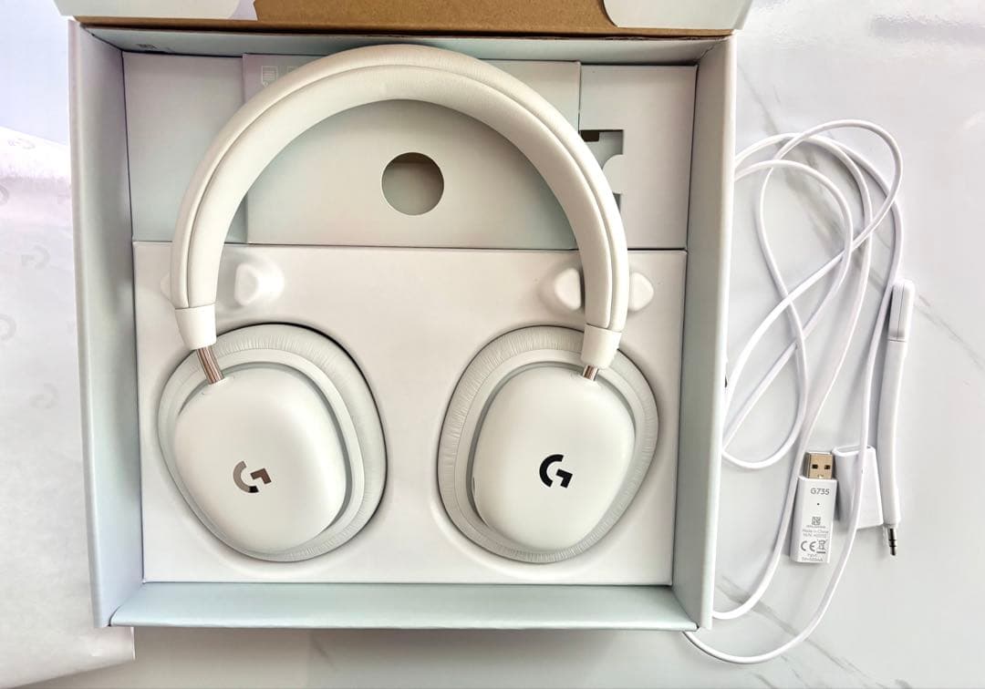 ロジクール Logicool G735 ゲーミングヘッドセット ホワイト