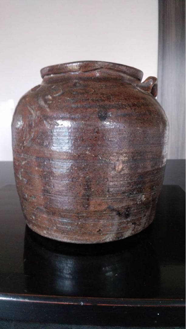 古瀬戸　瀬戸焼　アンティーク　六古窯　古美術　茶壷　古道具