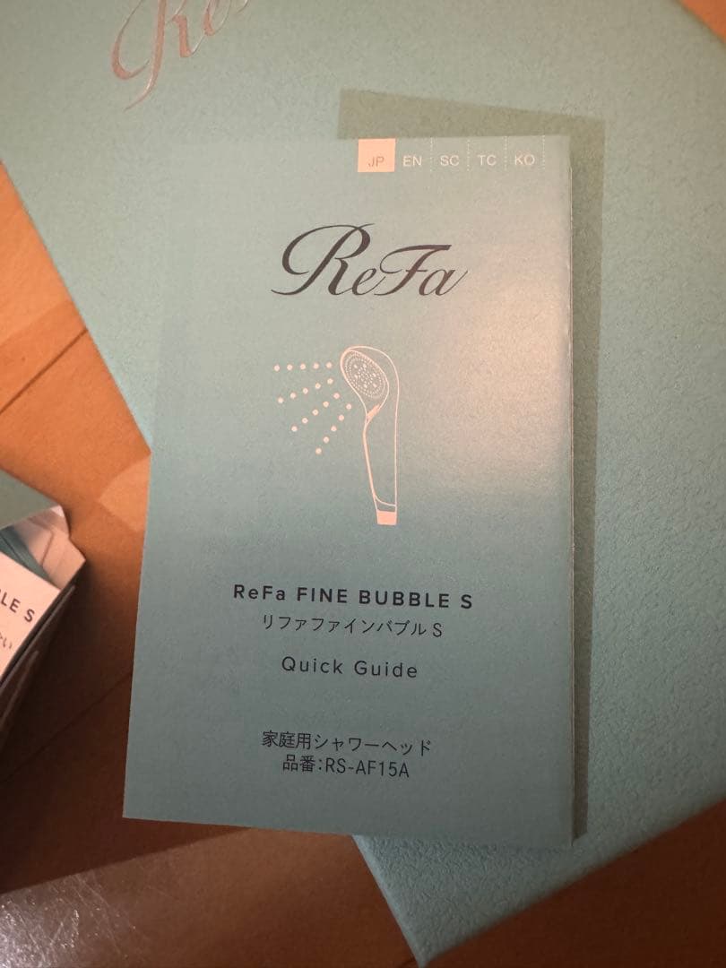 ReFa リファファインバブルS シャワーヘッド