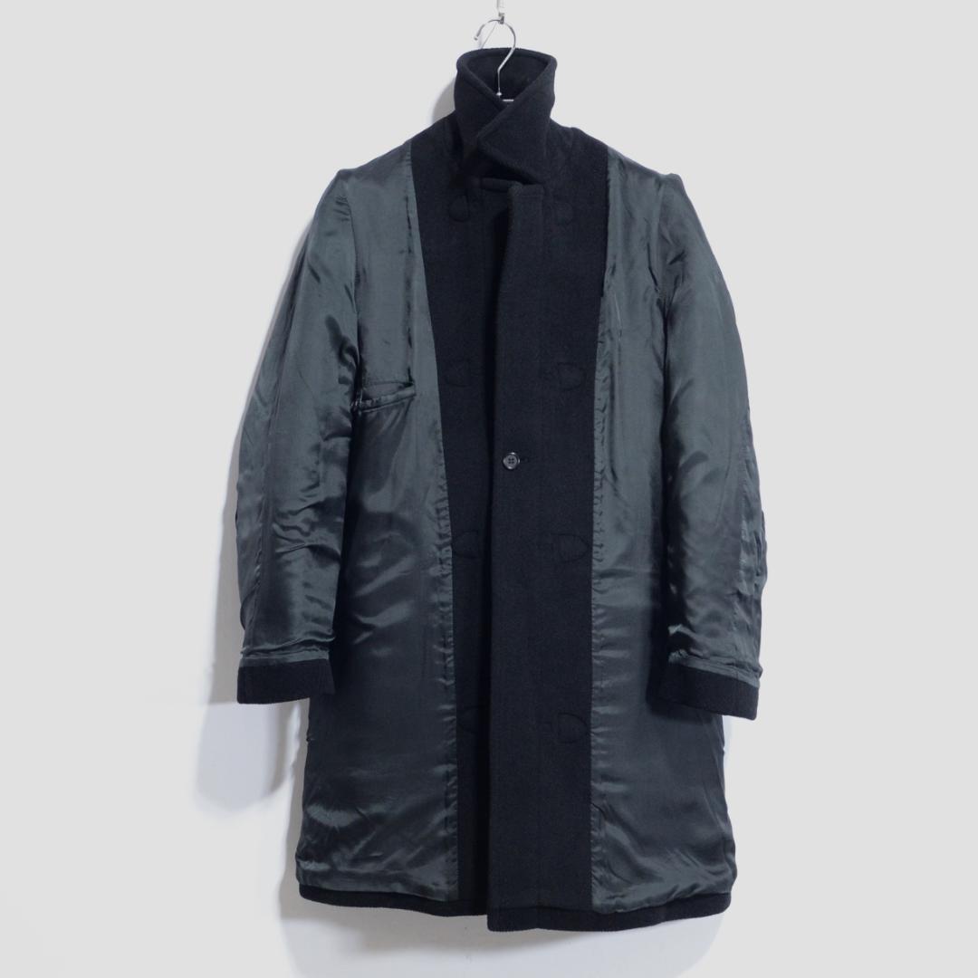 超貴重極上品 グレンフェル エルメススタイル ダッフル ムーアブルック 黒 M