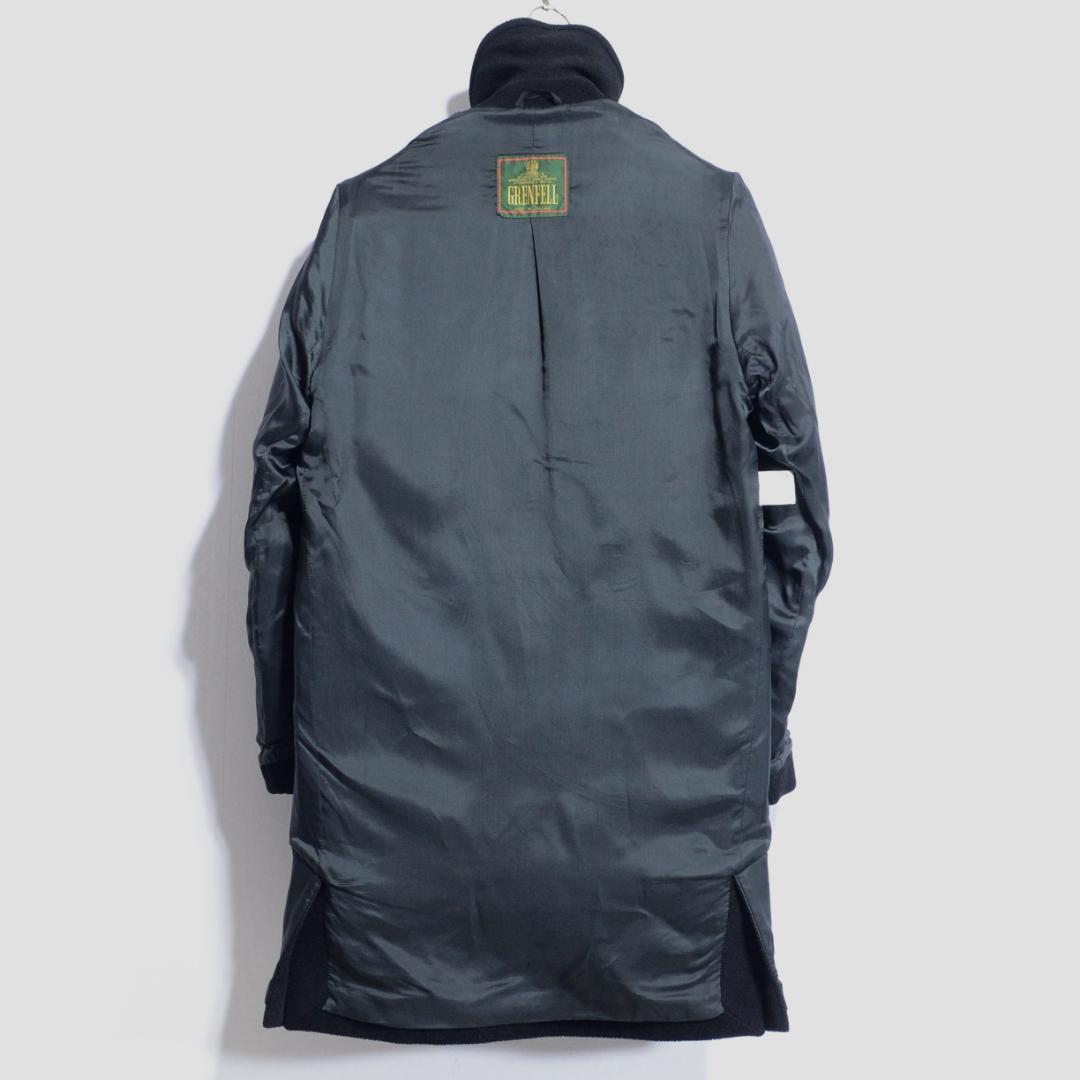 超貴重極上品 グレンフェル エルメススタイル ダッフル ムーアブルック 黒 M