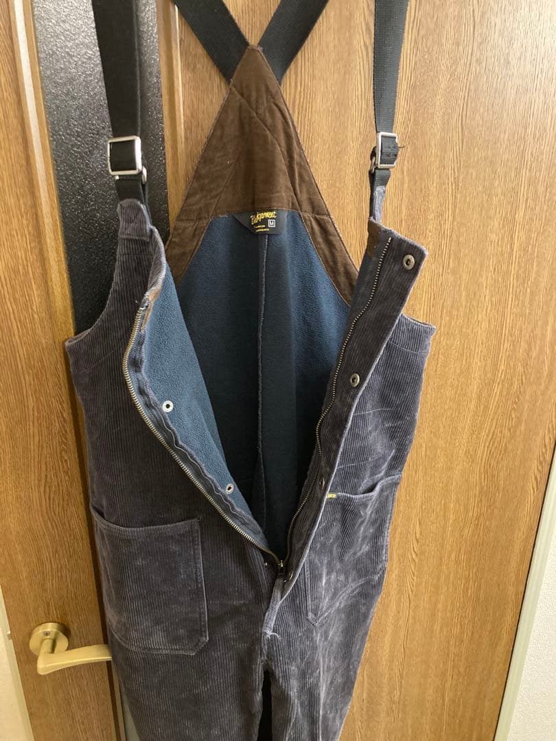 Bluco コーデュロイオーバーオール