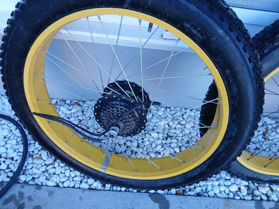 自転車のホイールリム 26 x 4.0