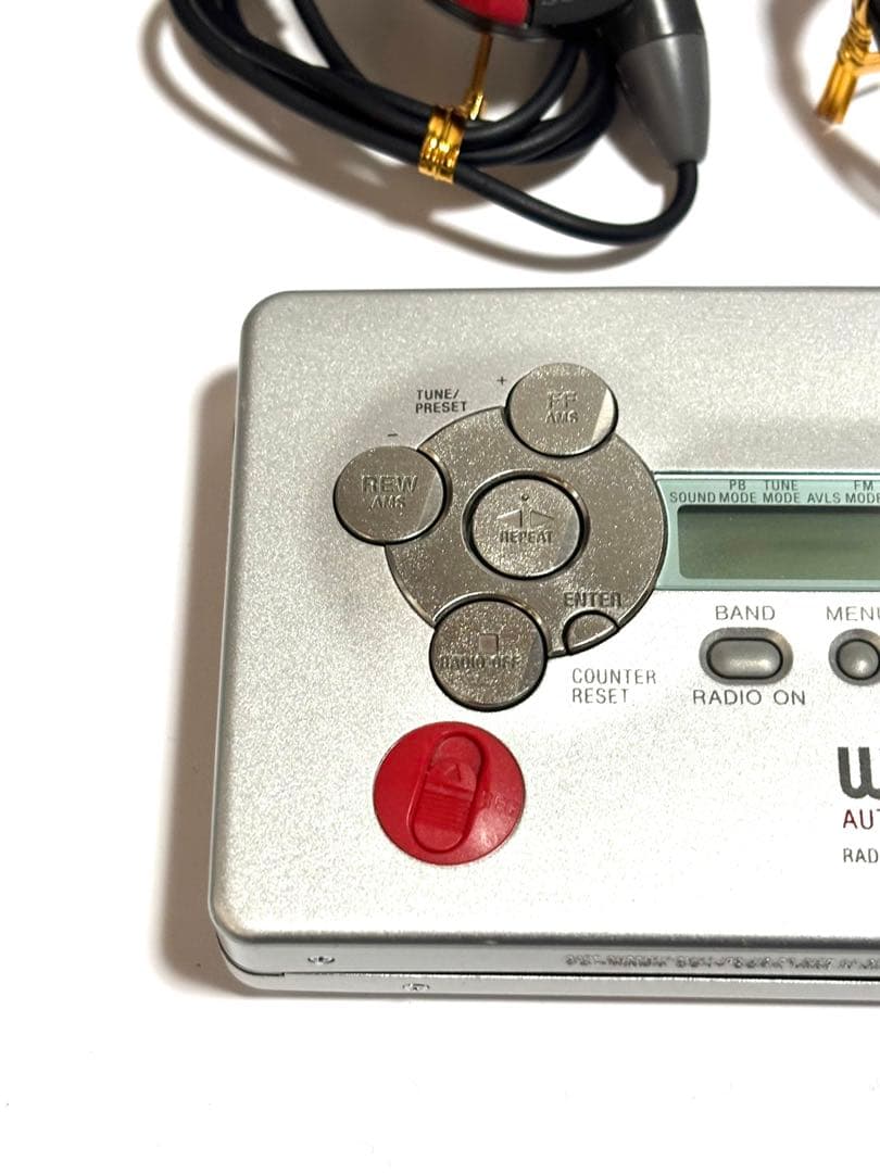 SONY ラジオ録音機能付き カセットウォークマン WM-GX677 整備品①