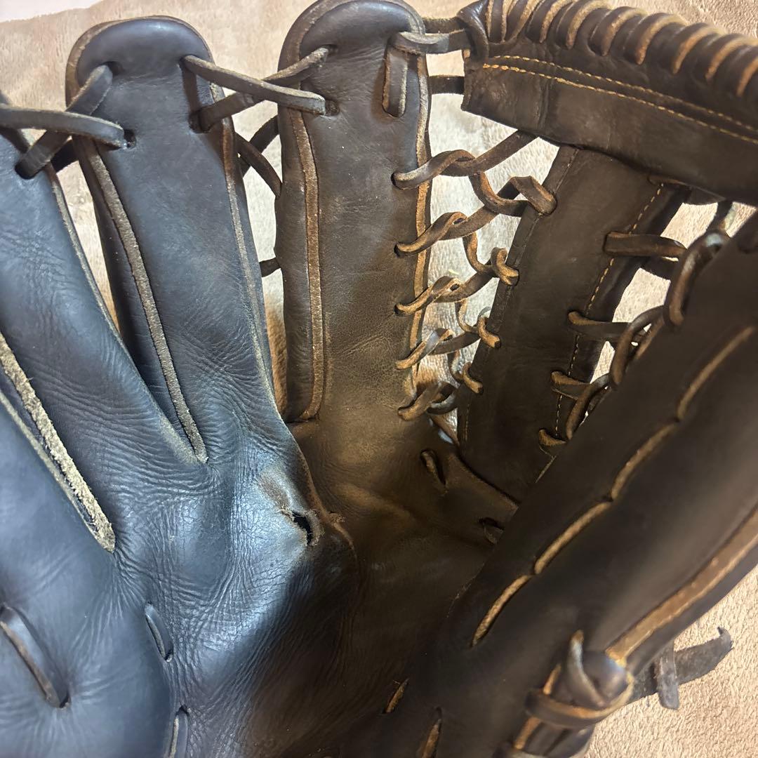 Mizuno 硬式グローブ ブラック 左投用