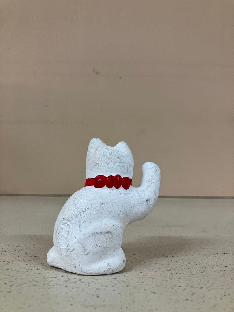 招き猫　今戸焼　人形