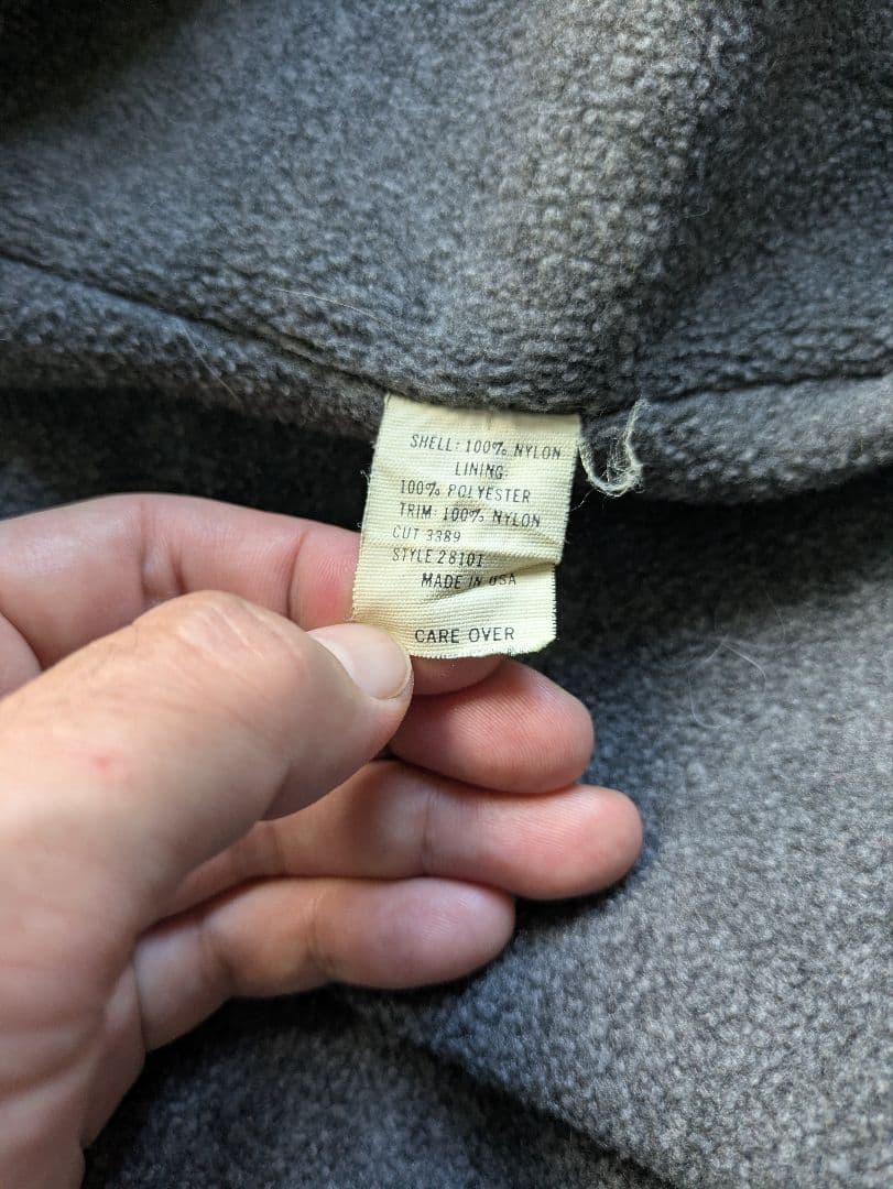 M*l様 80s Patagonia シェルドシンチラ USA製　三角タグ　デカ