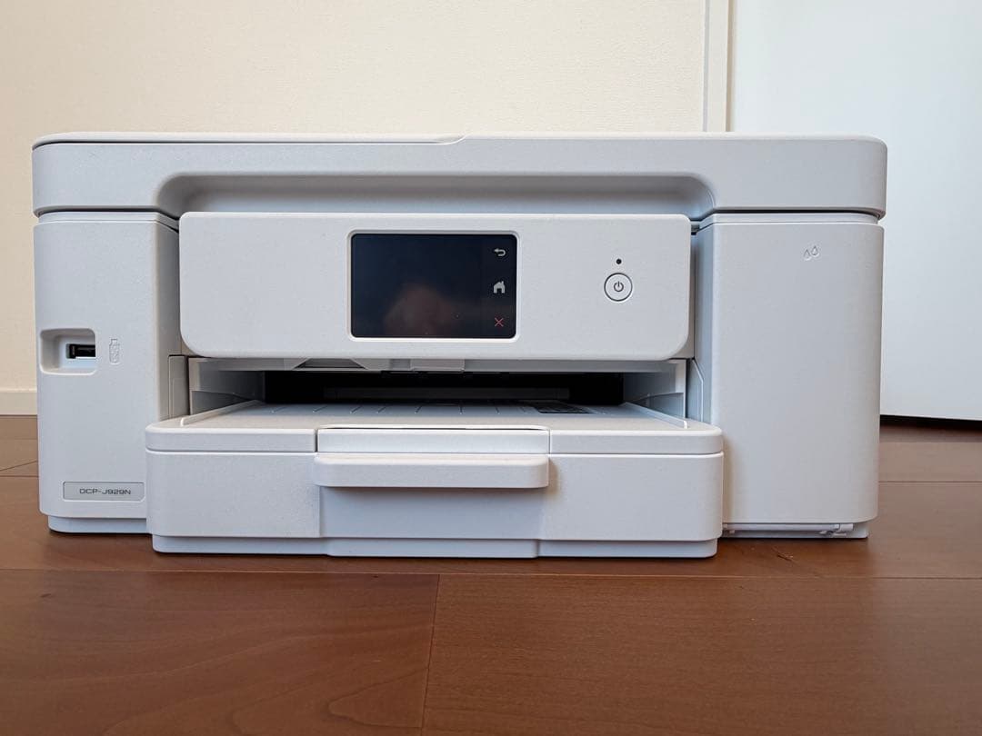 ホワイト タッチパネル プリンター