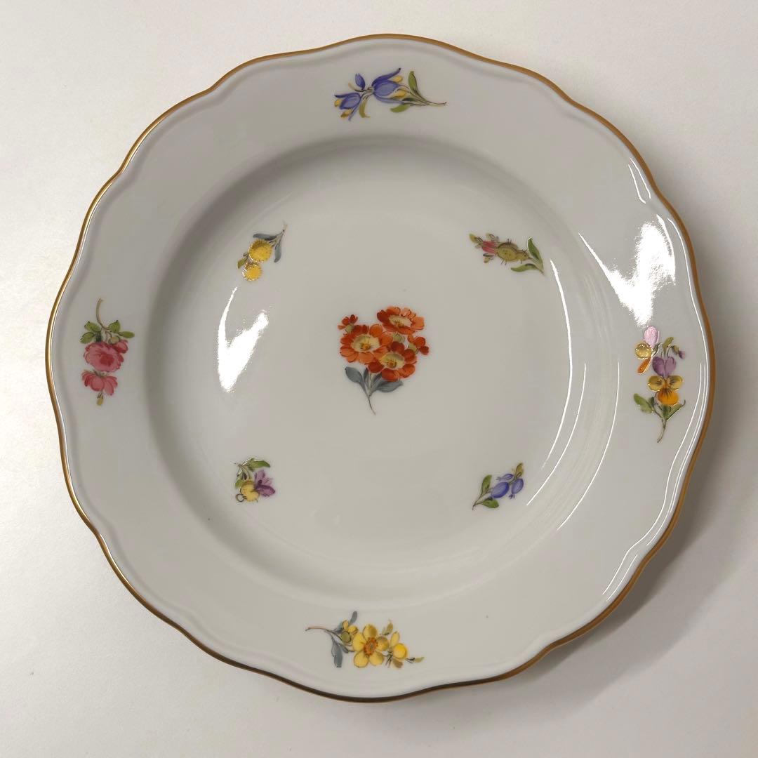 Meissen マイセン　散らし小花　皿　プレート16cm 6枚セット