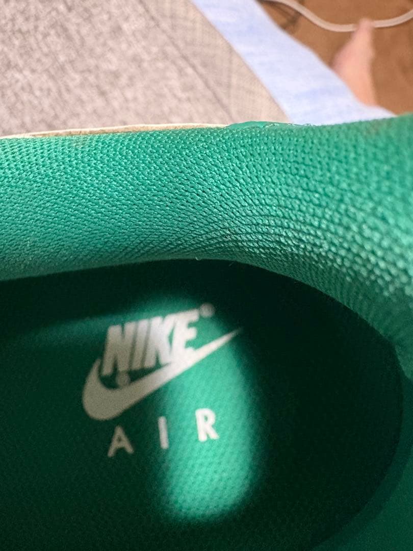 シューズ(男性用) NIKE AIRFORCE1 '07LV8 GREEN/WHITE US10.5