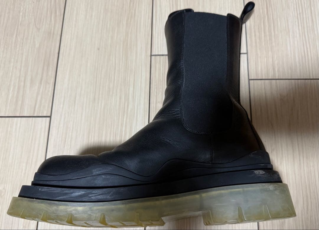 BOTTEGA VENETA ボッテガヴェネタ タイヤブーツ 41 サイドゴア