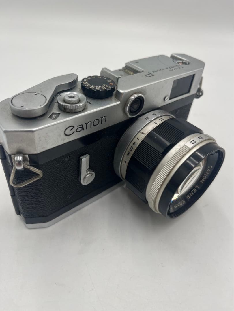 Canon P型　50mm F:1.4 フィルムカメラ