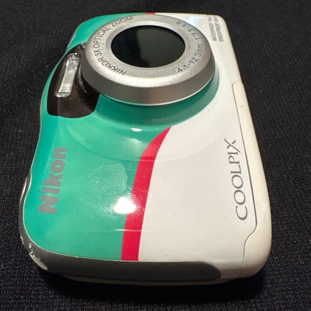 レア♪Nikon COOLPIX W100 新幹線E5系はやぶさモデル 限定品
