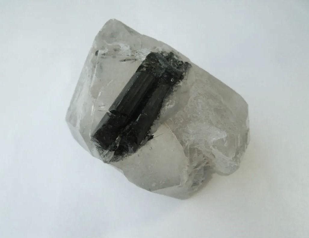 ブラジル 産 トルマリン イン クォーツ 水晶 鉱物標本 原石