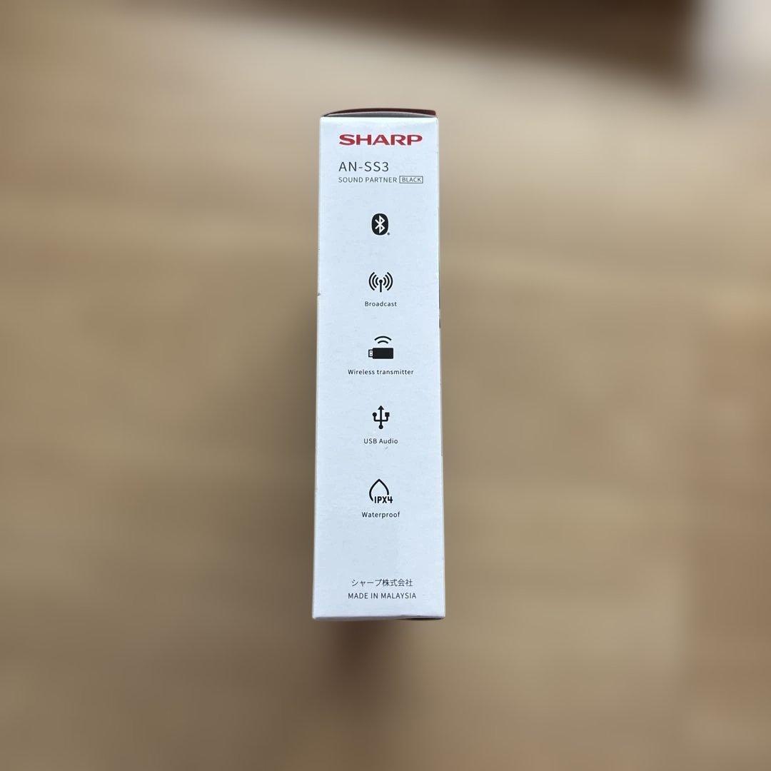 SHARP AN-SS3 ブラック ネックスピーカー