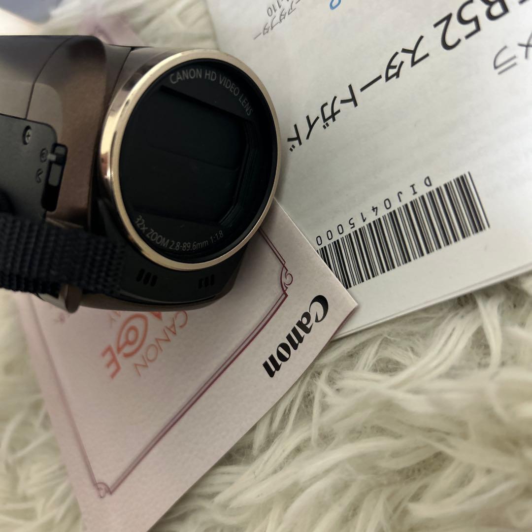 【美品】Canon iVIS HF R52 ビデオカメラ 本体　付属品