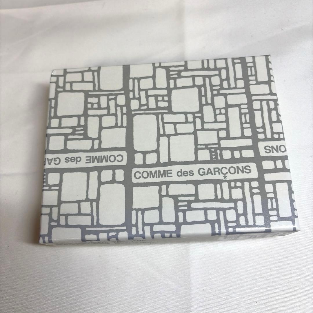 新品 コムデギャルソンSA0641DE ウォレット カードケース デニム レザ