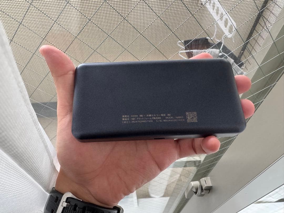 BIC WIMAXモバイルルーター Speed WiFi 5Gx12 本体