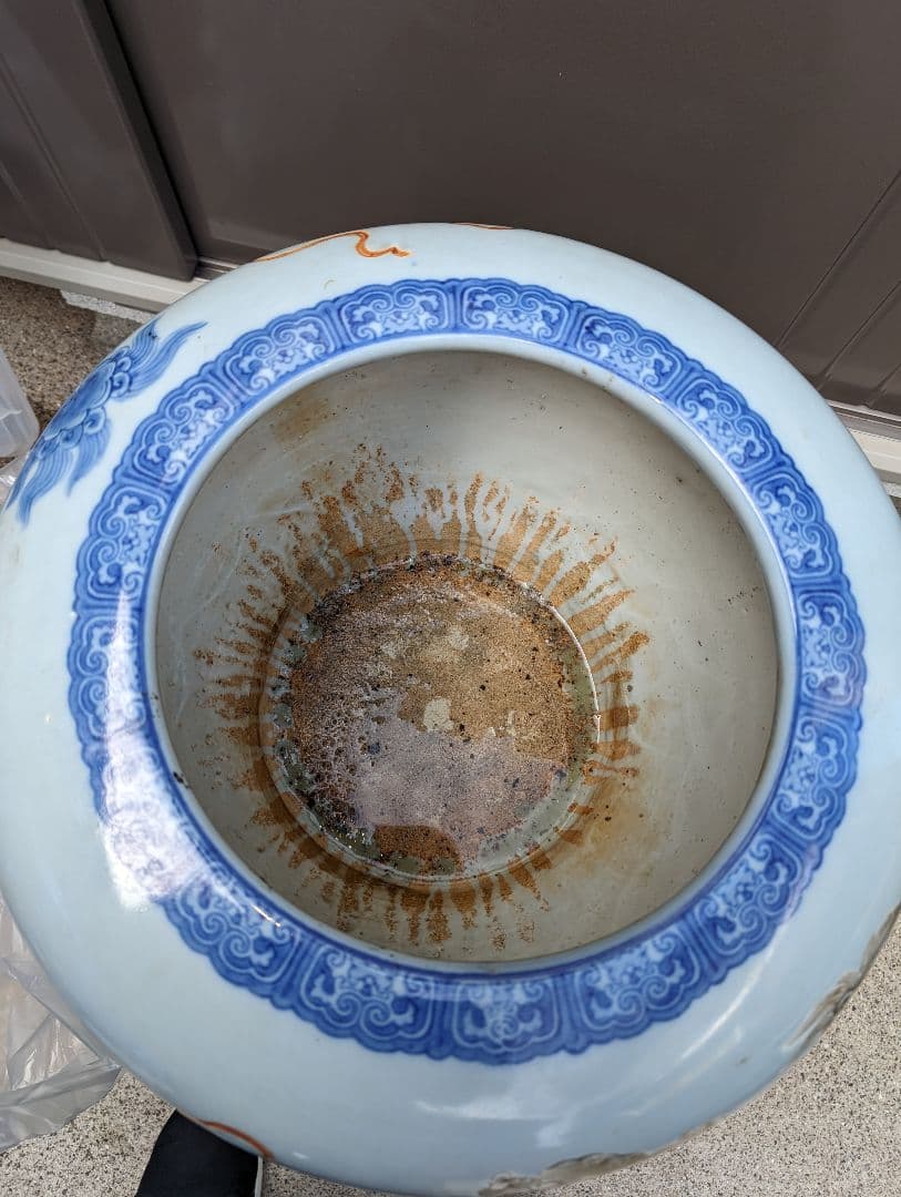 古伊万里染付、獅子印