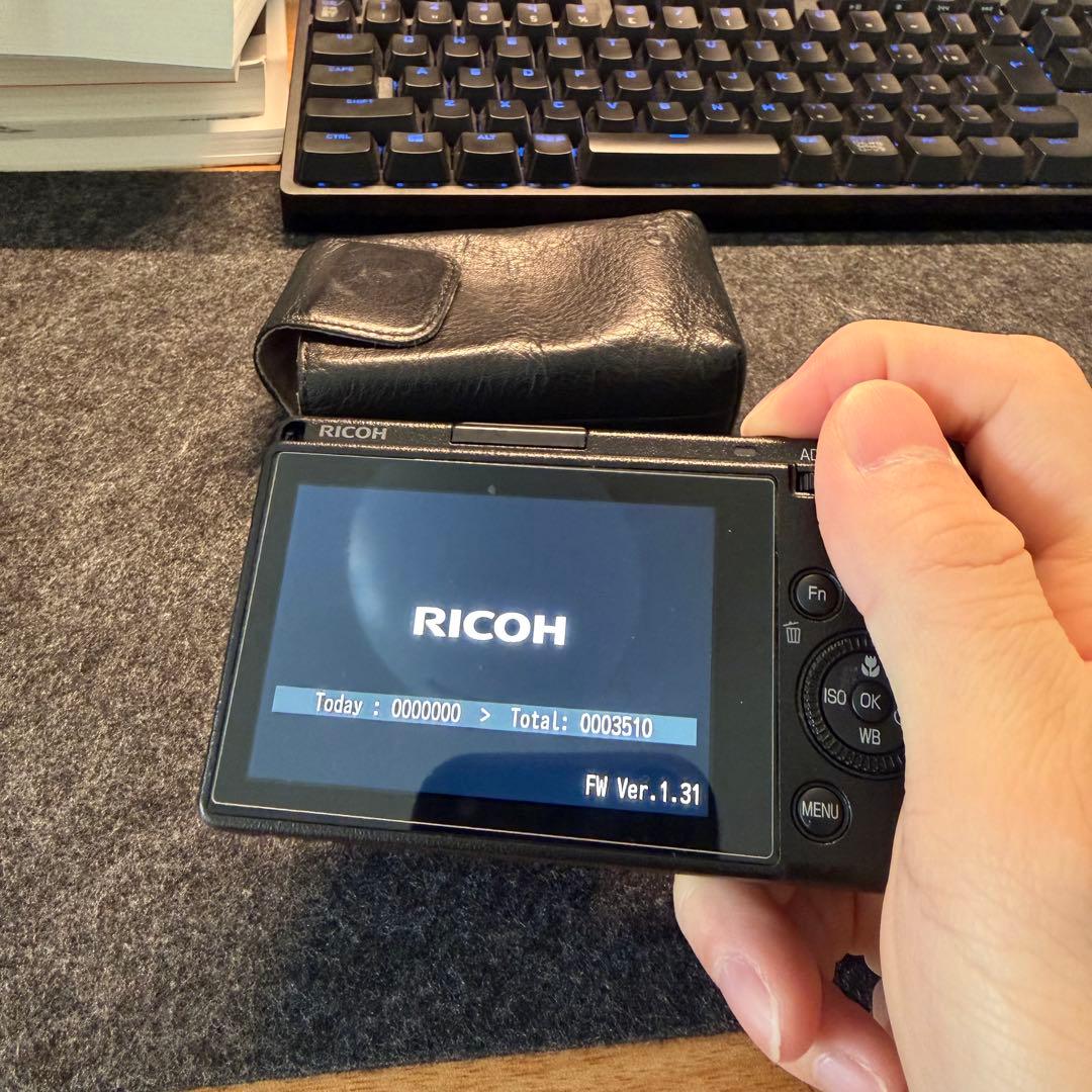 デジタルカメラ RICOH GR iiix sum.