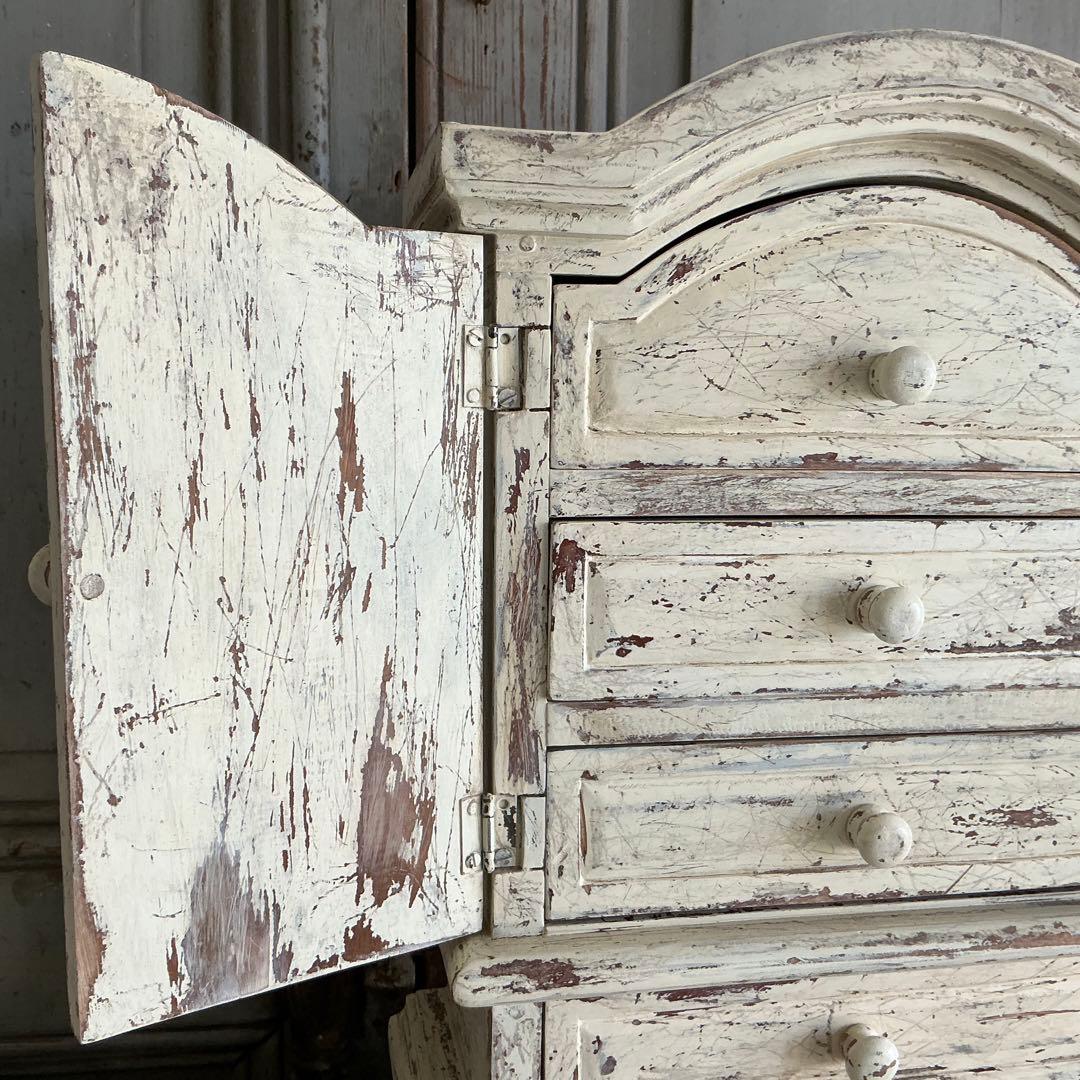 フランスアンティーク　ドール用　ドロワー　チェスト　ワードローブ　ジュエリー