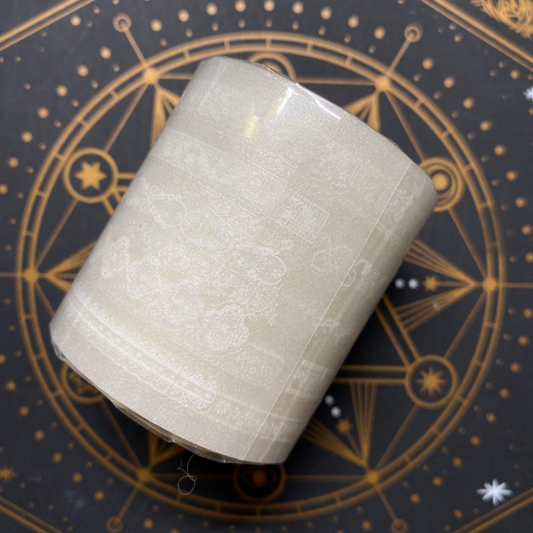 【9441】海外　5.25m ラメ加工カッティングマスキングテープ　レース装飾系