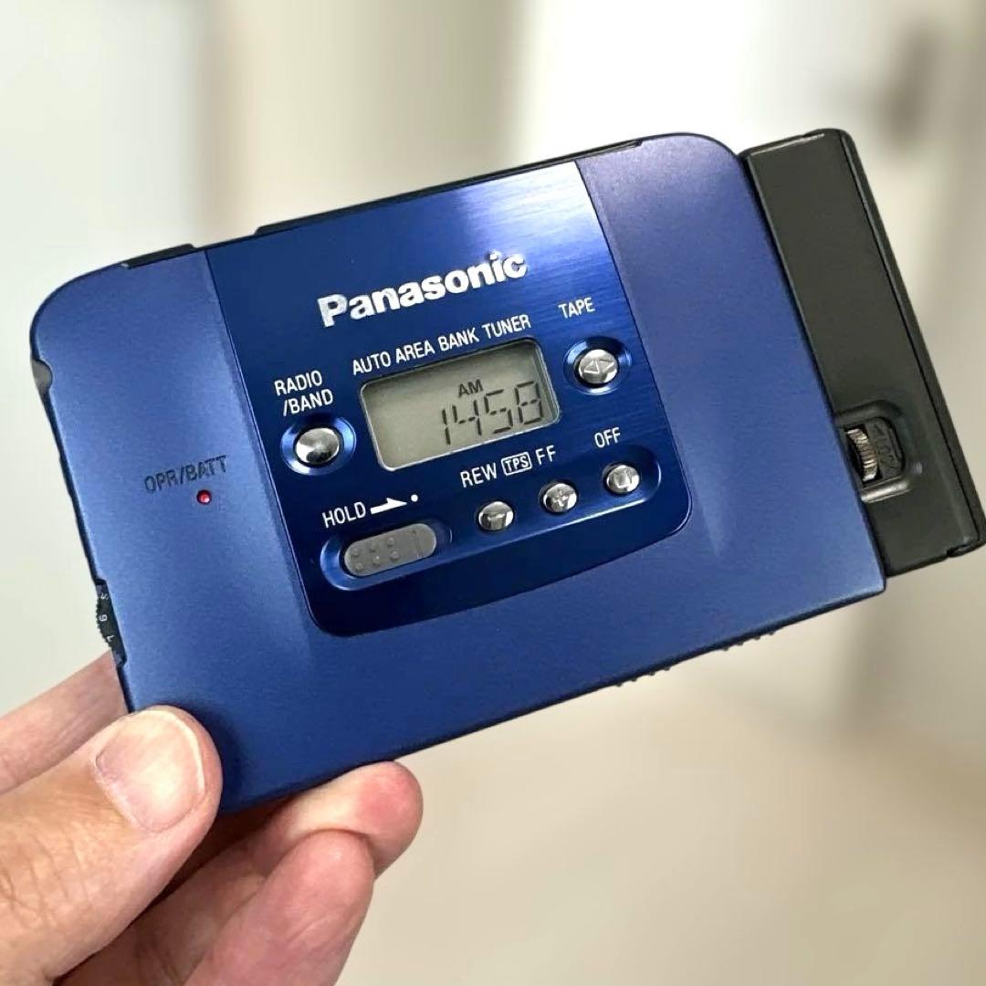 【極美DE可動品】Panasonic カセット プレーヤー RQ-SX22V