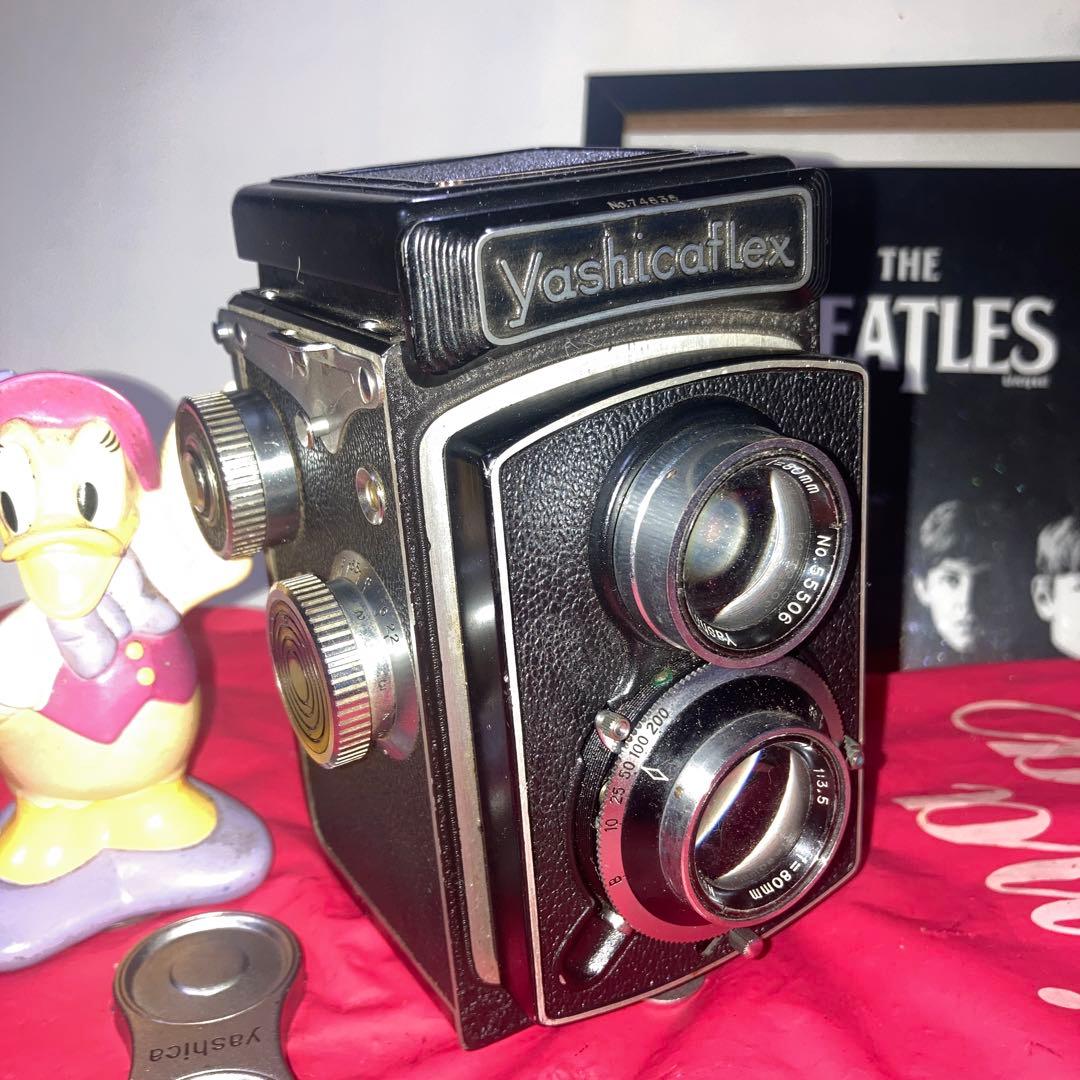 ヴィンテージYashicaflex Heliotar希少貴重二眼外観美機能完動