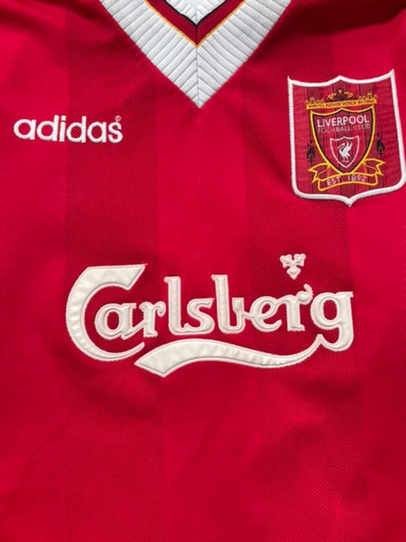 1995/96 アディダス製　リバプール　ホームユニフォーム　Liverpool