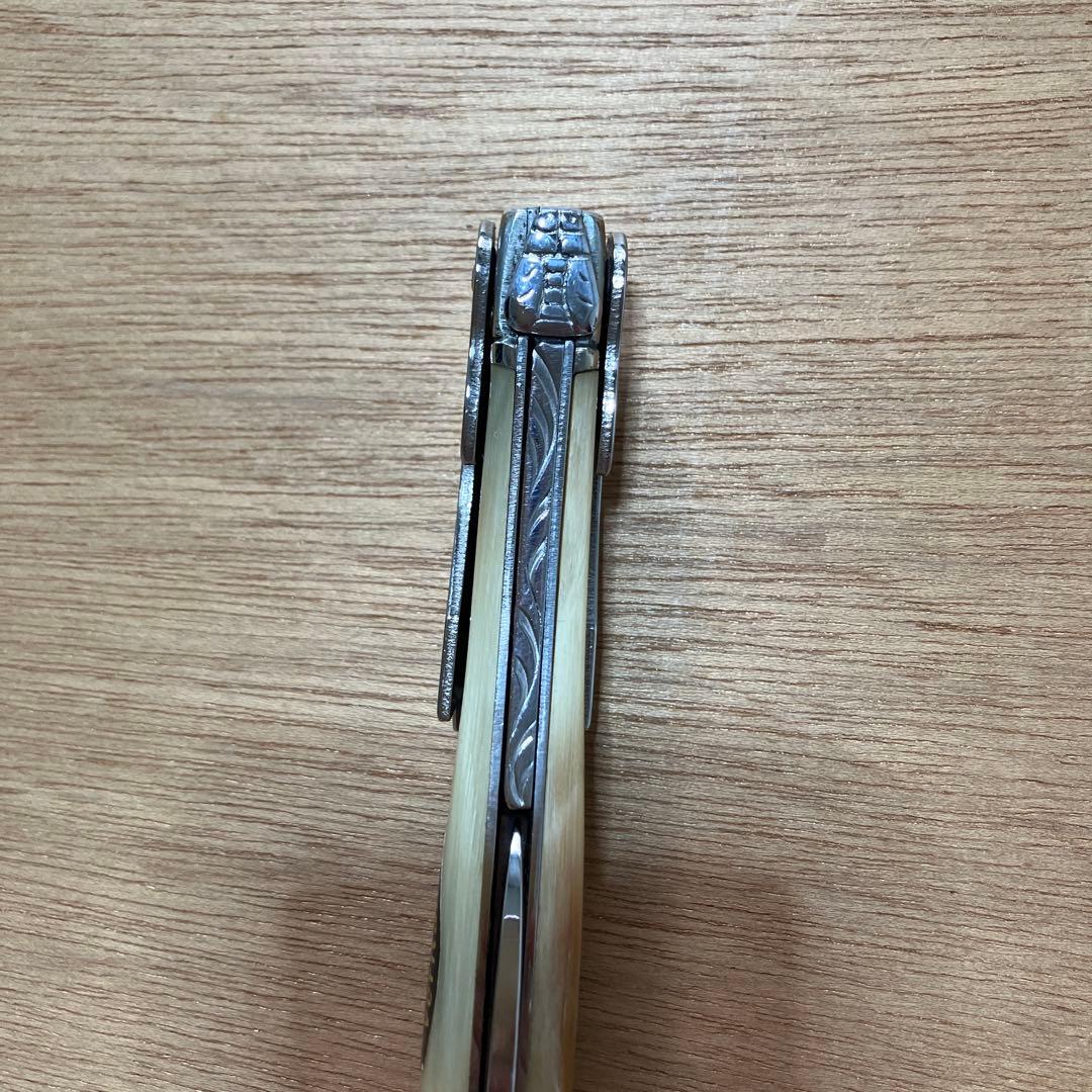 シャトーLaguiole コルヌ ソムリエナイフレザーケース付き　未使用