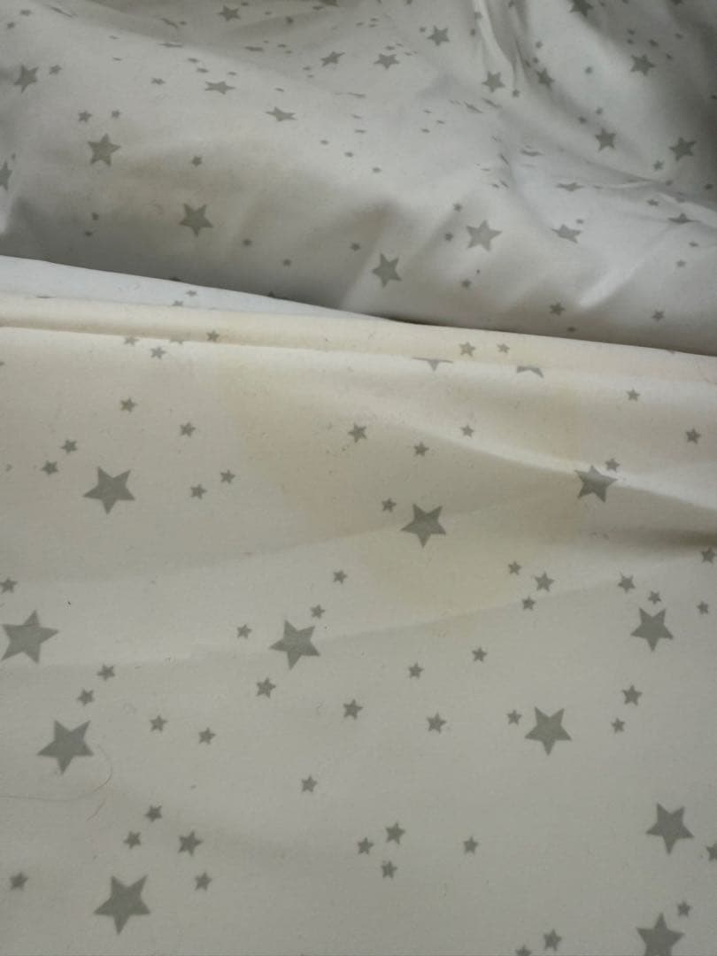 【2024年購入】hzdmj ベビーベッド　グレー