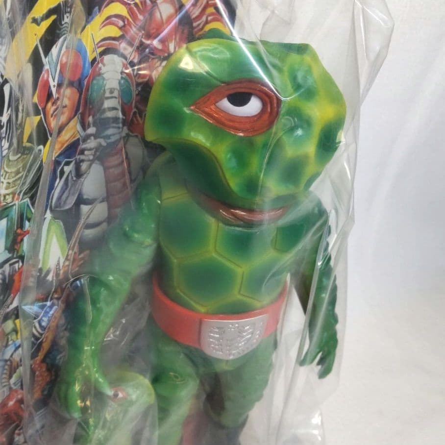 ⭐️新品 東映レトロソフビ カメバズーカ（新色）+ ミニソフビ