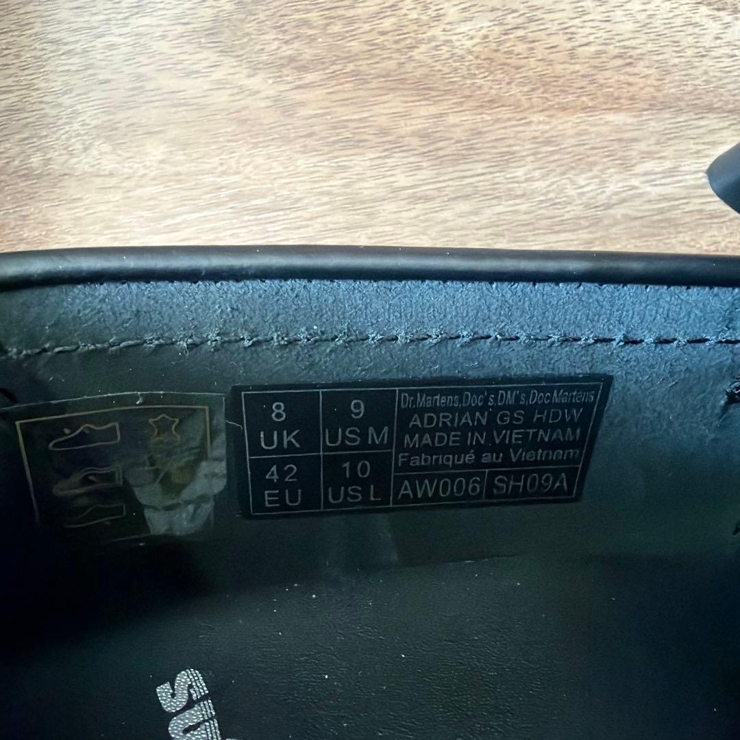 Dr.Martens ADRIAN ホワイト ステッチ ローファー 日本限定